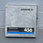 Ampex 456 Grand Studio Mastering Audio Recording Tape Reel 2" 2500' New. Fixed Price $65.00.