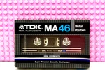 Tdk Ma 46 Type Iv 1982 Japan Blank Cassette Tape (1) (sealed). Fixed Price $50.39.