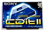 Sony Cdit Ii 90 Audio Cassette Blank Tape Sealed Made In Mexico Type. Fixed Price $11.99.