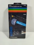 Vtg Vhs Cleaning Cassette With Fluid Non Abrasive Vcr Head Cleaner Transcriber. Fixed Price $12.99.