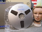 Estate**nos Rare Af Sony D- -2190 Digital Audio Master Tape 12 X " Aluminum Reel. Fixed Price $59.99.
