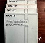 Sony PLN-740B Ln/ho Recording Tape Lot Of 4, Sp, 10" Metal Reel, 2400 Ft. Fixed Price $109.95.