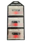 3 Pack Certron CC10 Personal Computer Cassette Tapes New 5 Minutes Side Read. Fixed Price $27.00.