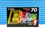 Tdk Beam 70 1999 Japan Type I Blank Cassette Tape (1) (sealed). Fixed Price $19.79.