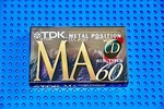 Tdk Ma 60 Type Iv 1994 Europe Blank Cassette Tape (1) (sealed). Fixed Price $41.39.
