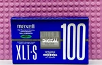 Maxell Xli-s 100 Blue 1992 Japan Type Blank Cassette Tape (1) (sealed). Fixed Price $35.99.