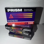 Prism CX120 Min Cassettes Pk Of 5 Unopened Low Noise High Output. Fixed Price $11.00.