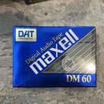 Dat Maxell DM-60 Digital Audio Tape (1)(SEALED). Fixed Price $15.00.
