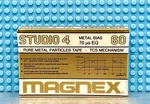Magnex Studio 4 Metal 60 Type Iv Blank Cassette Tape (1) (sealed). Fixed Price $41.39.