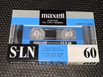 Maxell S-ln 60 1990 Vintage Blank Audio Cassette Tape Type Normal Bias Japan. Fixed Price $24.99.