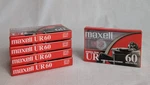 Lot Of 5 Maxwell Ur 60 Minute Blank Audio Cassette Tapes Normal Bias Sealed New. Fixed Price $8.00.