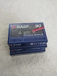 New & Sealed Lot Of 3 - Basf Chrome Extra Ii 90 Hi Fi Stereo Cassette Blank Tape. Fixed Price $44.99.