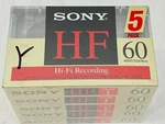 Sony 5 Pack 90 Minutes Recording Cassettes Type C-60HF Factory Sealed. Fixed Price $19.98.