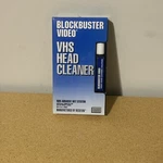 Blockbuster Video Vhs Head Cleaner Non-abrasive Wet System 1992 Recoton. Fixed Price $17.95.