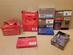 Lot Of 14 Assorted Sony Cassettes Still Sealed. Fixed Price $30.00.