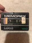 Memorex 3 Oxide 120 Mrxi Cassette Tape Recordable Blank Vintage. Fixed Price $7.69.