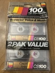 Gemini Concert Series Minute High Bias Cassettes CS100. Fixed Price $13.99.