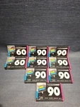 Extra Quality 90-MINUTE Blank Audio Cassette Tapes For Home Recording New Lot. Fixed Price $22.95.