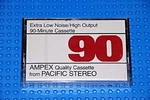 Ampex "pacific Stereo" 90 Vs. Ii Type Blank Cassette Tape (1) (sealed). Fixed Price $22.49.