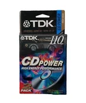 2 Tdk Cd Power 110 High Bias Type Ii Blank Audio Cassette Tapes New Sealed Nip. Fixed Price $11.99.