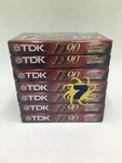 Tdk D-90 Type Sealed Audio Cassette Tape 7-PACK. Fixed Price $15.95.