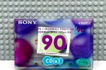 Sony Cdix-i 90 1997 Japan Type Blank Cassette Tape (1) (sealed). Fixed Price $23.99.