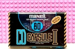 Maxell Cd Capsule Ii 80 1990 Type Blank Cassette Tape (1) (sealed). Fixed Price $29.99.