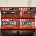 4 Vintage Maxell Uds-ii 90 Iec Type High Bias CRO2 Blank Cassette Tapes Sealed. Fixed Price $64.99.