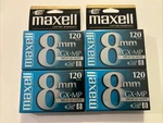 Maxell 8MM 120 Minute Gx-mp High Quality Tapes Packs New. Fixed Price $24.99.
