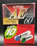 10-PACK Tdk Ae 60 Blank Audio Cassette Tapes Type Normal Position Japan 1996. Fixed Price $69.99.