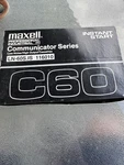 Vtg Maxell Professional Industrial Communicator Series C60 Cassettes Box (10). Fixed Price $13.99.