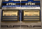 Vintage Tdk AD-C60 Acoustic Dynamic Cassette Tapes Mins New Sealed. Fixed Price $24.00.