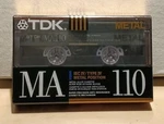 New! Sealed! Tdk MA110 Metal Bias Type Iv Blank Cassette Tape. Fixed Price $22.75.