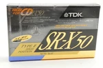Tdk Sr-x 50MIN Type Ii High Position For Cd Cassettetape. Fixed Price $15.00.