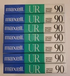 Maxell UR-90 Normal-bias Cassette (7 Tapes) New Sealed. Fixed Price $39.99.