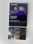 Maxell Udx-ll 60, Xl Ll-s 100, C60 3 Cassette Tape Lot New. Fixed Price $19.55.