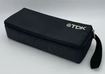 Tdk Case Logic 15 Audio Cassette Tape Carrying Rack Nylon Bag Black. Fixed Price $9.95.