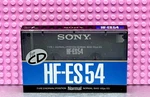 Sony Hf Es 54 1989 Japan Type I Blank Cassette Tape (1) (sealed). Fixed Price $33.29.