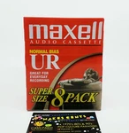 Maxell Blank Tapes Audio Cassette Normal Bias Ur 60 Minutes Per Side 8 Pack New. Fixed Price $10.49.