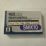 Tdk Pro Sm-x 10 Type Ii Blank Cassette Tape (1) (sealed). Fixed Price $24.99.