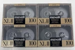 Maxell Xlii 100 High Bias Audio Cassette Tapes 4 Pack Nos Sealed Japan Vintage. Fixed Price $28.99.