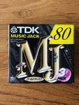 3-PACK Tdk Musc Jack Series 80MIN Recordable Minidiscs. 1997 Japan.new Sealed. Fixed Price $24.00.