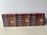 Lot Of 21 New Tdk D60 High Output Ieci/type Normal Blank Cassette Tape Sealed. Fixed Price $39.99.