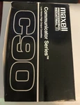 5 New Maxell C90 Communicator Series Professional Industrial Cassette Tapes Lot. Fixed Price $21.98.
