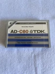 Vintage Cassette Tape Tdk Ad C60 Japan Manufactured 1979 Brand New Rare. Fixed Price $56.84.