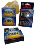 Tdk Jvc Vhs-c Ehg 30 Minutes Lot 5 Tape Cassette Nos Sealed Camcorder. Fixed Price $52.00.