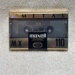 Maxell Mx 110 Iec Type Iv Blank Metal Cassette New Sealed. Fixed Price $18.95.
