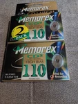 2-PACK Memorex CD2 High Bias 110 Minute Blank Cassette Tapes New Old Stock. Fixed Price $10.00.