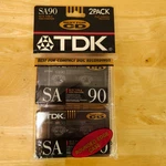 Tdk Sa 90 High Bias Type Ii Audio Cassette Tapes 2 Pack New Made In Japan. Fixed Price $19.80.
