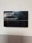 Maxell C60 Communicator Series Professional Industrial Cassette Tape New. Fixed Price $14.00.